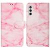 For Samsung Galaxy S25 FE Stand Case Marble Painted Folio Flip Leather Wallet Phone Cover