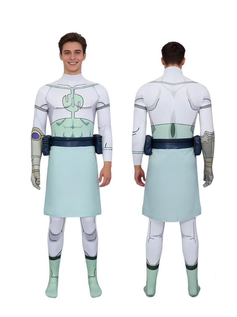 Invincible Young Hero 4 Omni-Man Cosplay Bodysuit for Halloween and Comic Con