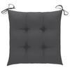 Garden Chairs 8 pcs with Cushions Solid Teak Wood
