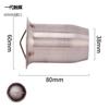 2" 2.5" Steel Exhaust Can Muffler Pipe Baffle DB Killer Silencer Reduces Sound Removable 51MM 60MM For Yamaha Suzuki Dit Bike
