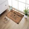 Be Our Guest But Please Leave by 9 Pm Doormat Rubber Bathroom Kitchen Mat Garden Garage Door Floor Mat Non-Slip Carpet Entrance