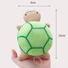 1pc Double-sided Turtle Bath Sponge Ball Cute Reusable Exfoliating Body Scrubber Portable Shower Deep Cleansing Bathing Tool HOT