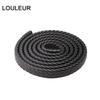 1m 12x6mm Braided  Leather Rope Punk Braided Leather Cord  Flat Braided Cord Rope Accessories Jewelry Findings Handmade Gift