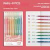 LANGUO 99/4 Colors Glitter Effects Large Capacity Gel Pen 1.0mm/0.5mm Writing Pen Painting Drawing Art Markers School Supplies
