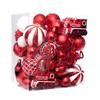 65pcs Delicate Christmas Tree Decoration Pendant Shatterproof Hanging Ornament  Party
