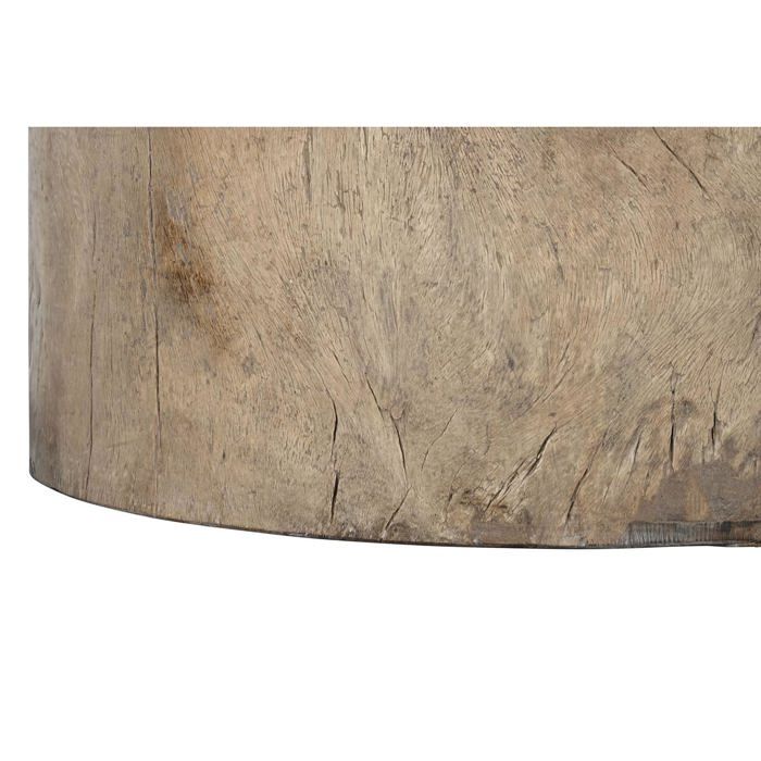 Table de salle à manger en bois de teck - Home ESPRIT - 110x110x76 cm - Multicolore - Robuste - Design moderne