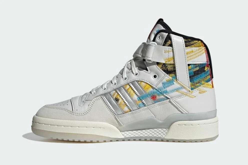 IG6351 Jacques Chassaing adidas Originals Forum 84 Hi Blizzard Warning (Men's)