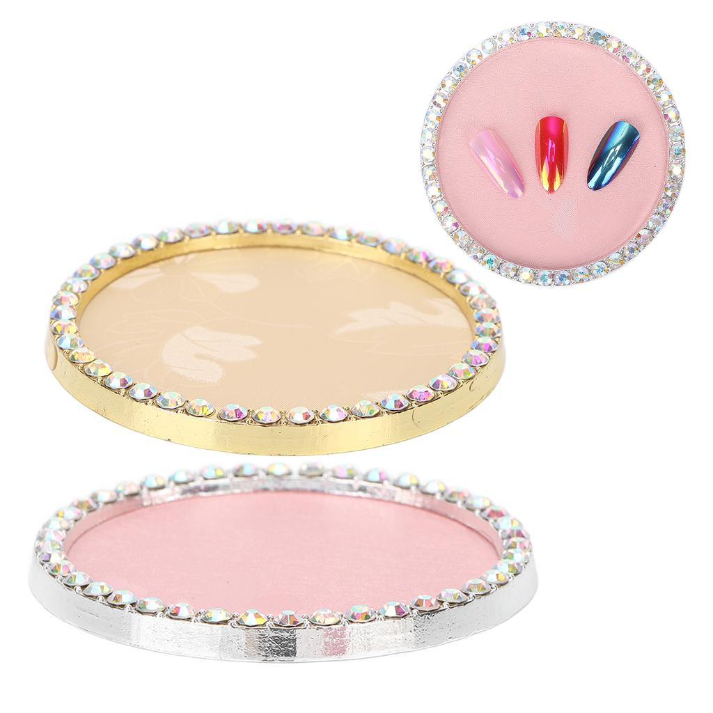 Multifunctional Nail Art Display Plate Resin Nail Art Mixing Board Manicure Display Stand
