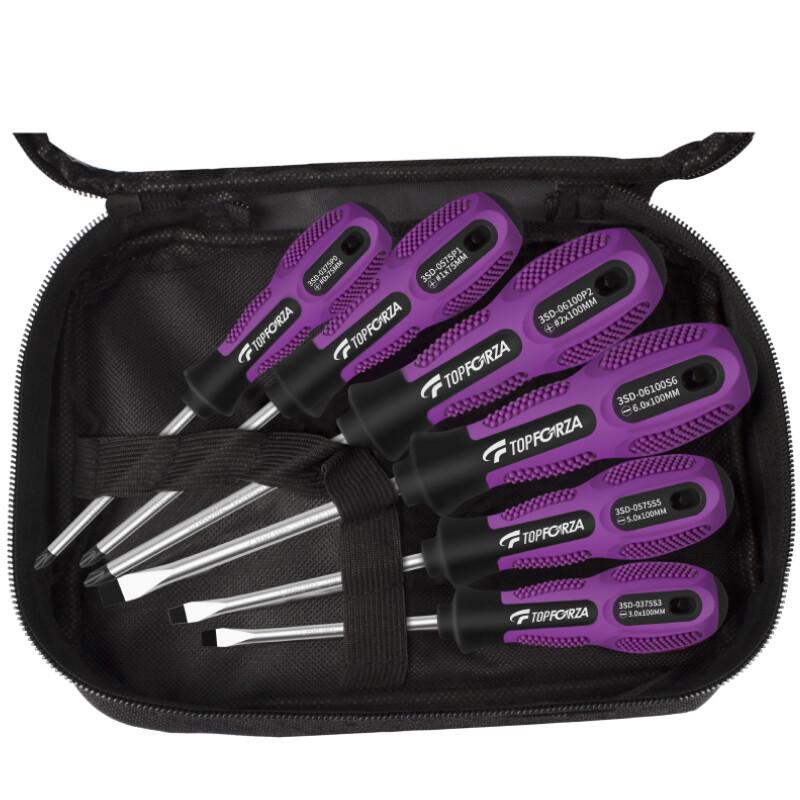 TOPFORZA SD-0215 Phillips & Slotted Screwdriver Set