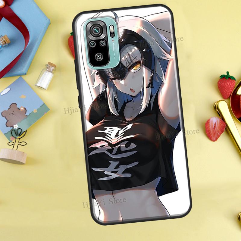 Anime Summer Bikini Girls Case For Xiaomi Redmi Note 11 Pro Note 10 8 9 Pro 9S 10S 11S Cover For Redmi 9 10 9C 9A 9T