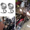 10W 12V Universal Motorcycle Headlights Motorbike Retro Fog Light Auxiliary Light Fit For Motorcycle Motorbike 2024