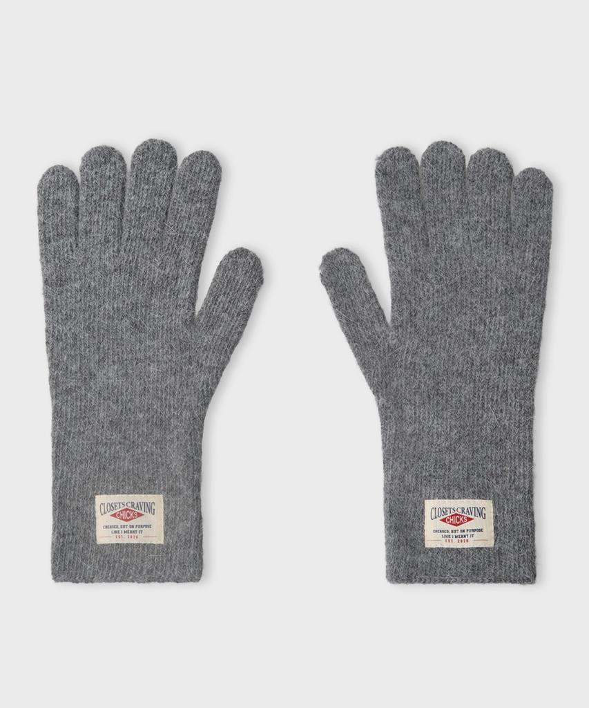 CHICKS Mohair Blur Fingerhole Gloves (8 Colors)