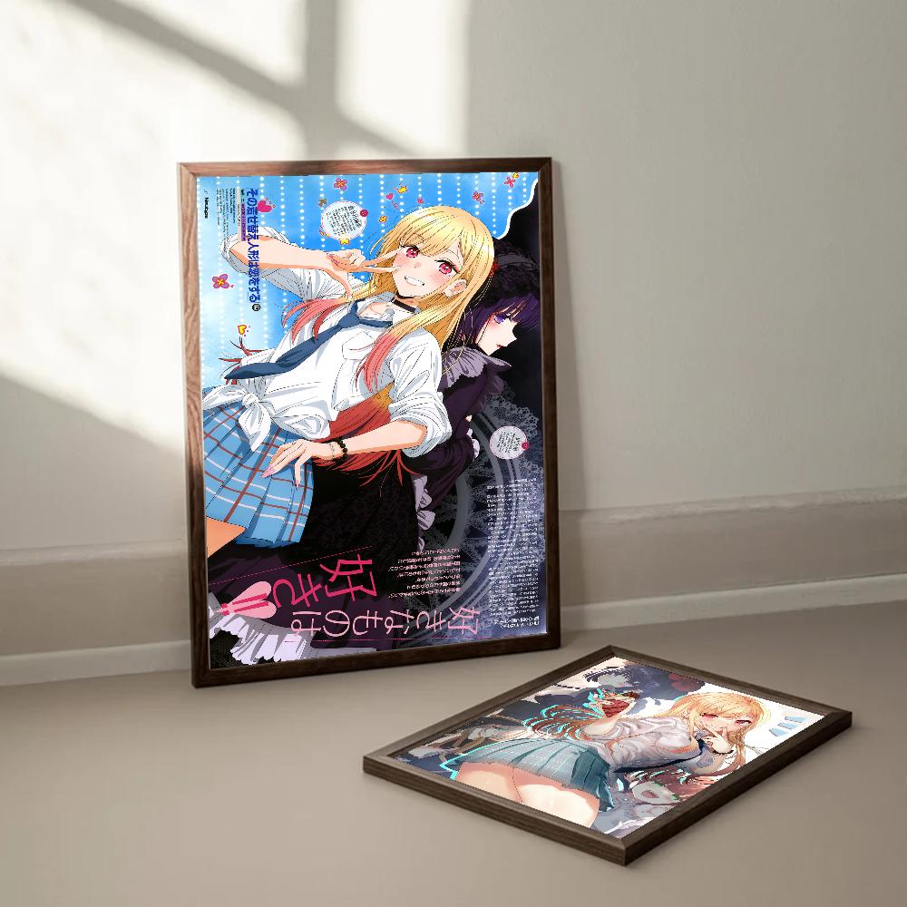 Japan Anime Marin Kitagawa Classic Vintage Posters Whitepaper Prints Posters Artwork Kawaii Room Decor
