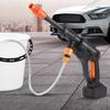 220V 70BAR High Pressure Car Washer Self Priming Sustain 80min Washing Wreless Car Wash Water Guns 22000mAh With Li-ion Battery