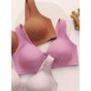 Women's Elegant Style Bra, Nursing Stretchy Bra With Front Closure, Comfort Support Underwear