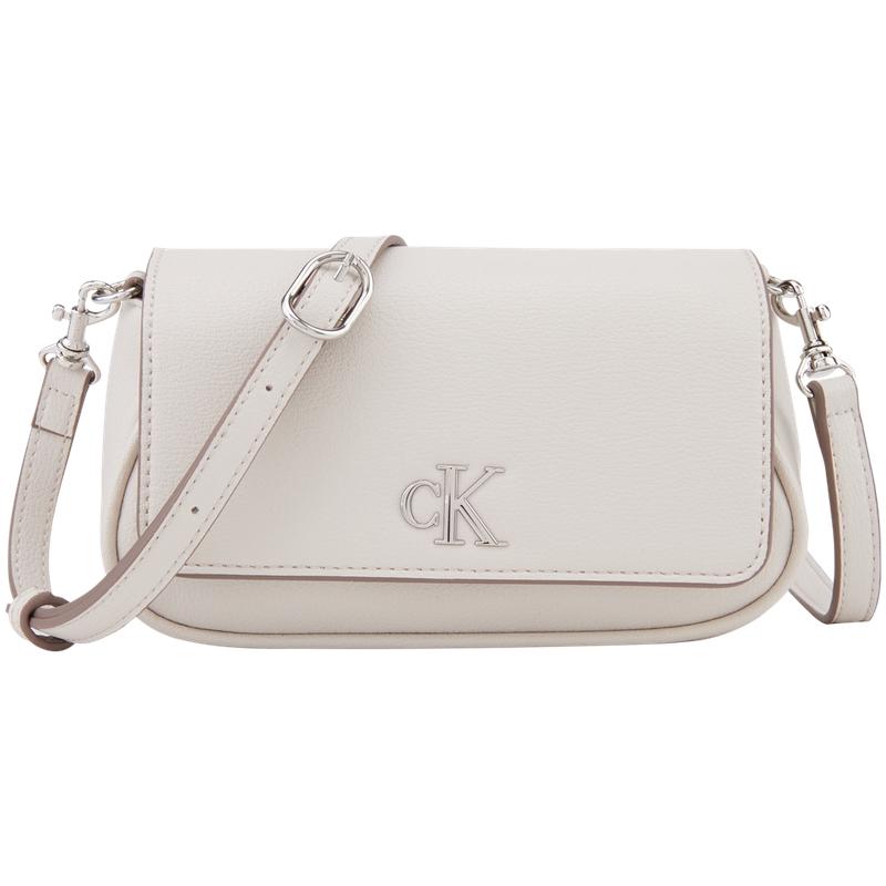 

Calvin Klein Versatile Commuter Shoulder Bag Small Women bags Moonlight-White 4K3134G-WGY Basic Set (Bag)