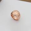 Three-color ring  and spring pattern Non-hazardous non-allergenic suitable for daily wearTexture Full of Wealth and Good Luck Daily Wear