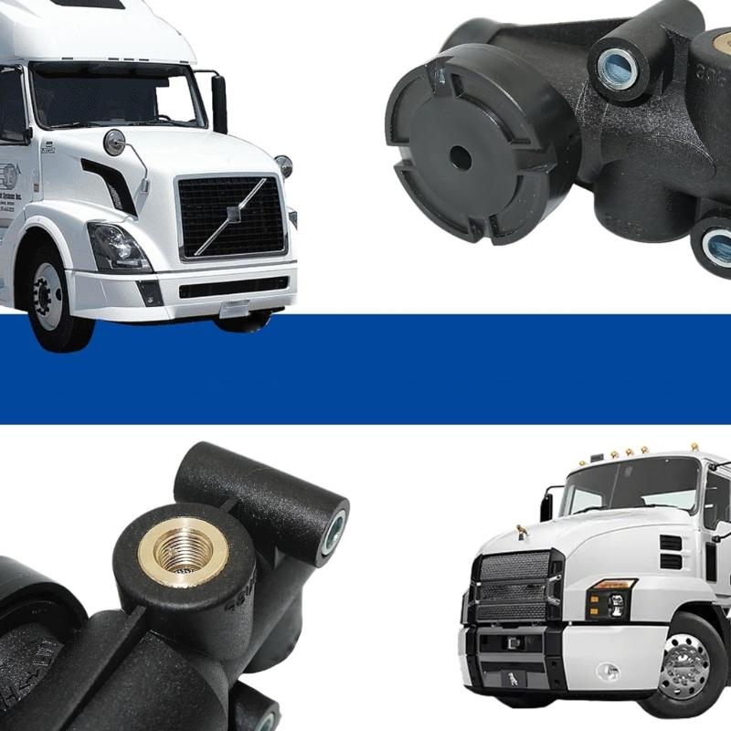 Heavy Duty Pneumatic Level Control Valves For H00600P Transport Vehicles 1/4" NPT Fitting F245563 3595979C91 3595979C92
