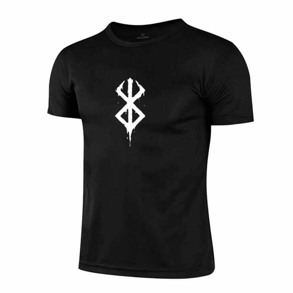 Men'S Mesh Breathable Quick-Drying Short-Sleeved Summer Casual Running Sports Tops Fashionable Streetshort-Sleeved Men And Women