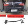Volkswagen Magotan Platinum Stainless Steel Dual Outlet Tailpipe - No-Weld, Four-Outlet Design.