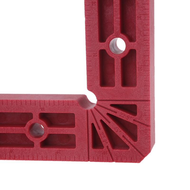 Plastic Positioning Squares Right Angle Clamps 90 Degree Corner Clamp Woodworking Tools for Wood Cabinets Best Gift for