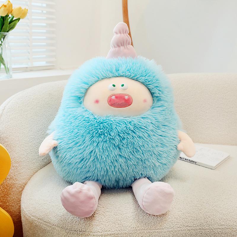 Dopamine Eye Monster Plush Toy Cartoon Doll Children Sleeping Pillow Gift