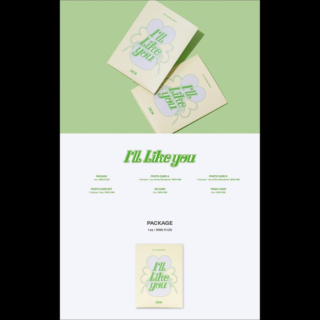 ILLIT - I'LL LIKE YOU Weverse Albums ver. + Free Gift
