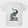 Asian Size Cotton Unisex Tshirt Print T-shirt Scary Stands T-shirt No-Cut Print Regular Fit