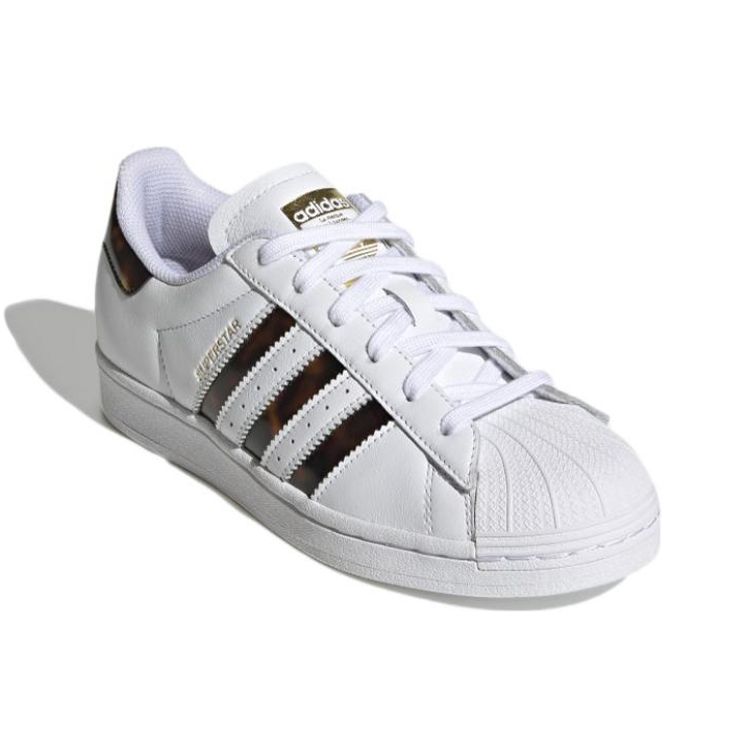 Adidas  Superstar Tortoiseshell Women Sneakers White Cloud-White Gold-Metallic GY1032