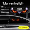 Smart Solar Car Atmosphere Light: Devil's Eye, No Wiring, Multi-Mode Decorative & Safety Light