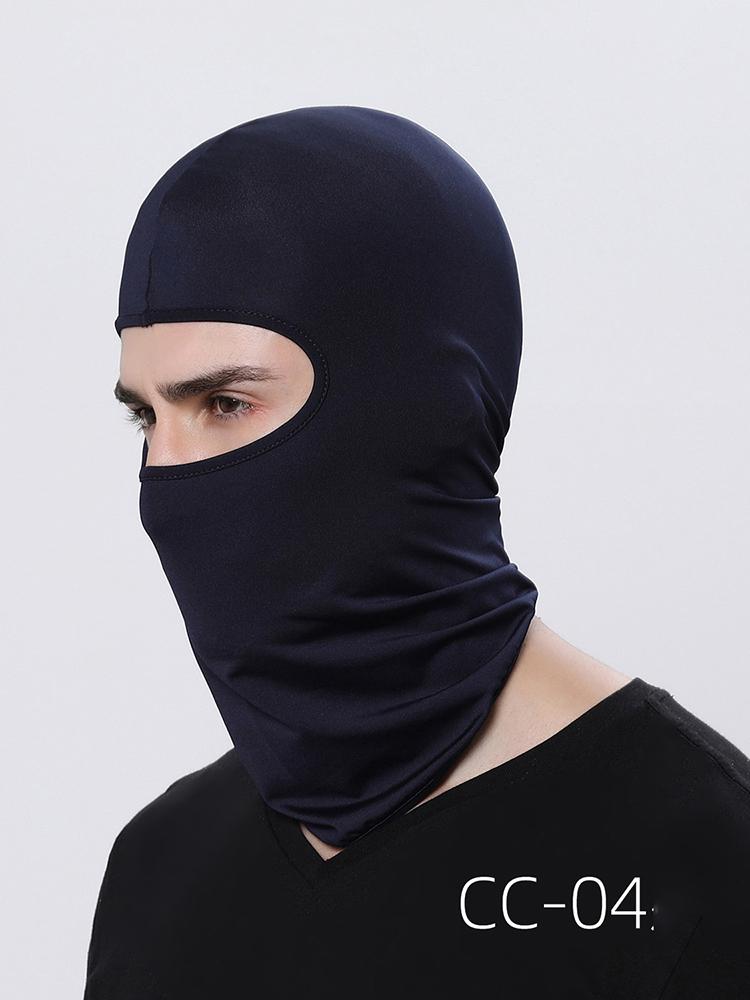 Balaclava Motorcycle Face Mask Moto Helmet Bandana Hood Ski Neck Full Face Mask Men's Biker Mask Windproof Dustproof Face Shield