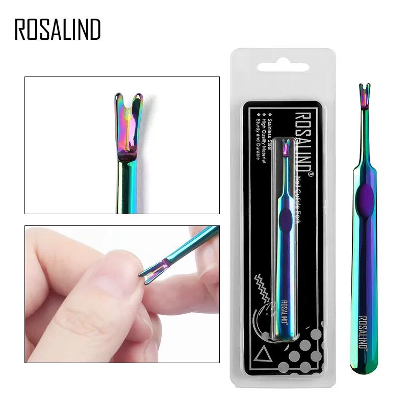 ROSALIND Maniküre Werkzeug Nagelhautzange Professionelle Edelstahl Schere Entferner Acrylnägel Kunstwerkzeuge