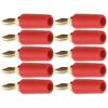 10 PCS 2.5mm Banana Plug Assortment Speaker Plug  Connector  Electrical Distribution