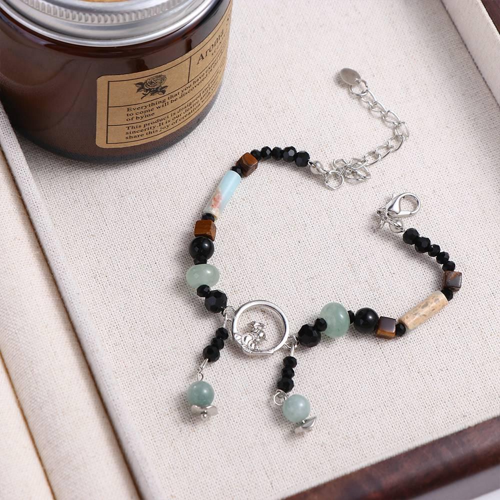 Hand Ring New Chinese Style Choker Women Jewelry Accessories Natural Stone Bracelet Stone Bracelet
