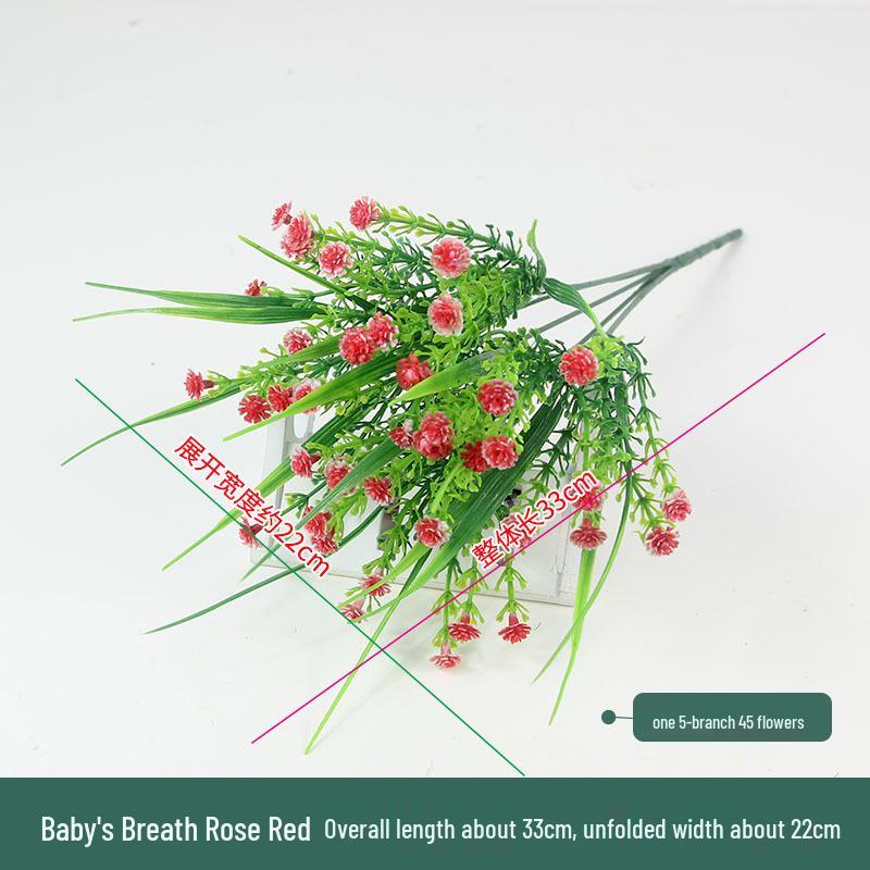 Artificial Green Wall with Flowers and Grass for Indoor/Outdoor Decoration