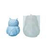 1pcs Owl Silicone Candle Molds 3D Animal Soap Plaster Resin Crafts Casting Mold DIY Handmade Owl Chocolate Ice Cake Baking Tools
