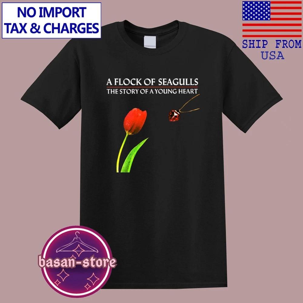 A Flock of Seagulls The Story of A Young Heart Men s Black Size S-5XL S