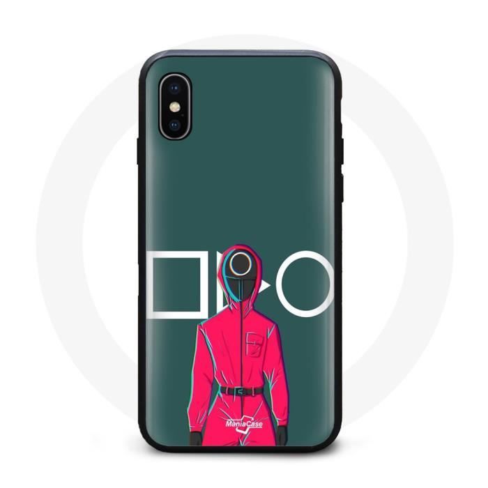 Case - Squid Game - Iphone XS Max - Soft - Green - Synthetic