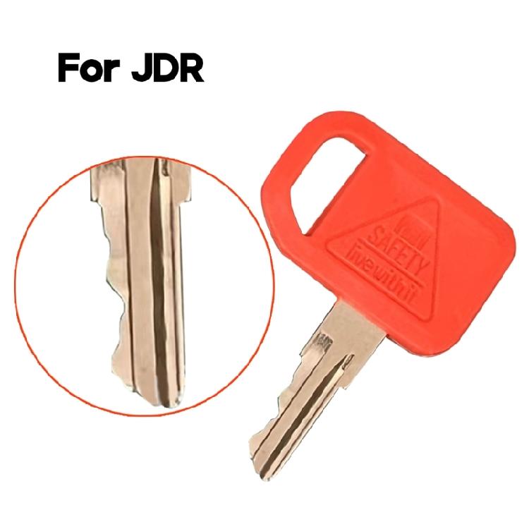 Replacement Ignition Keys Construction Machine Keys Ignition Keys Set for JDR