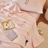 Lan Jing Tencel Lyocell Silky Summer Quilt Set - Four Pieces, Thin, Washable, Ideal for Air Conditioned Rooms
