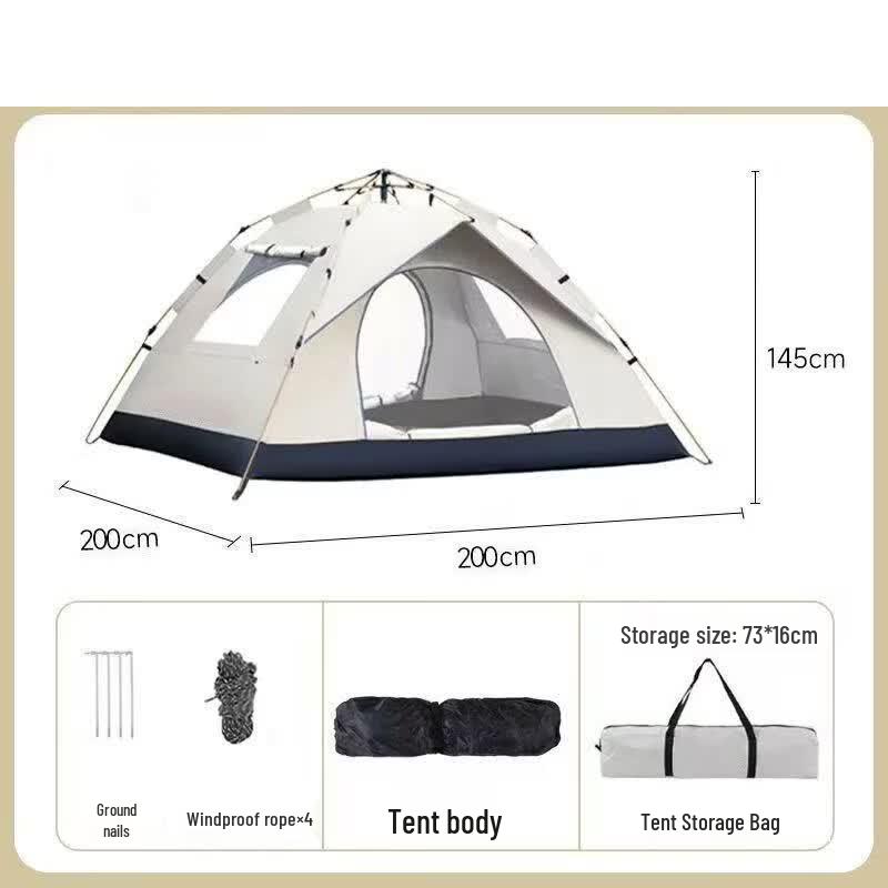 OEING Outdoor Camping Tent with Sun & Insect Protection