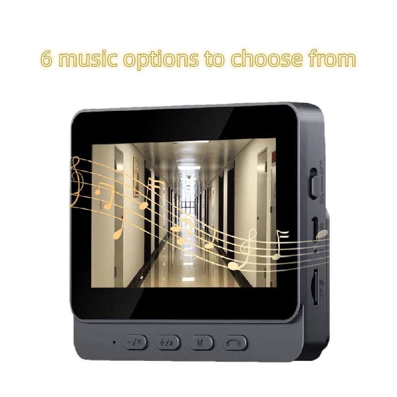 Intelligente Drahtlose Video-Türklingel 4,3-Zoll-Display 2,4G Zuhause Hochauflösend Nachtsicht Video Sprach-Gegensprechanlage Überwachung