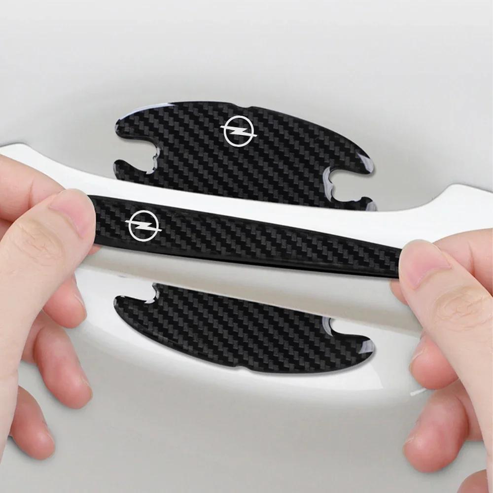 8 Pezzi Ciotole Maniglia Portiera Auto Adesivo Protettivo Accessori Auto Per Opel Astra H J G K Insignia Corsa C D Vectra C B Meriva a