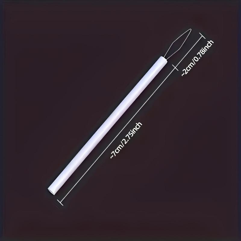 4pcs Set of Colorful Plastic Threaders - Cylindrical Threading Tools, DIY Sewing Accessories, Convenient Needle and Thread Threader, Suitable for Bead