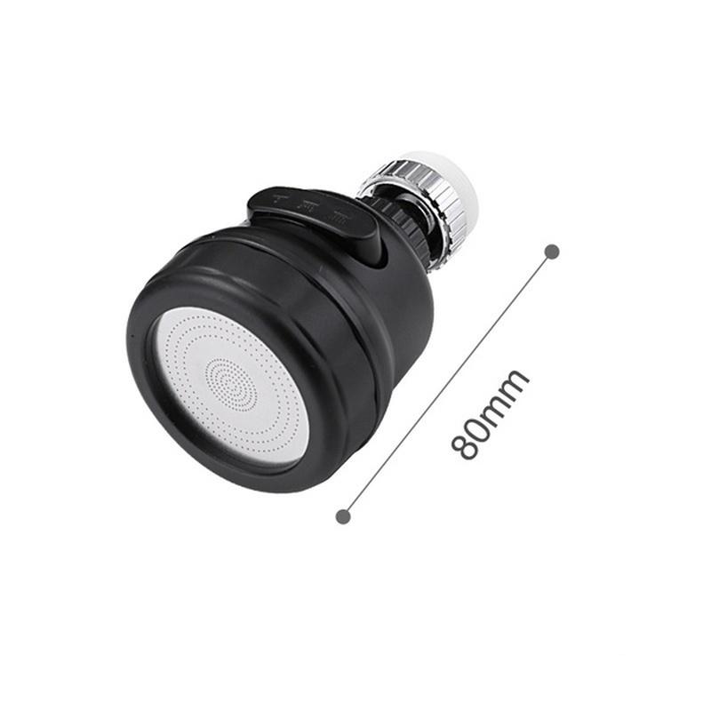 Three-speed Adjustable Booster Nozzle 360-degree Universal Faucet Splash-proof Nozzle for Kitchen Bathroom Faucet Sprayer
