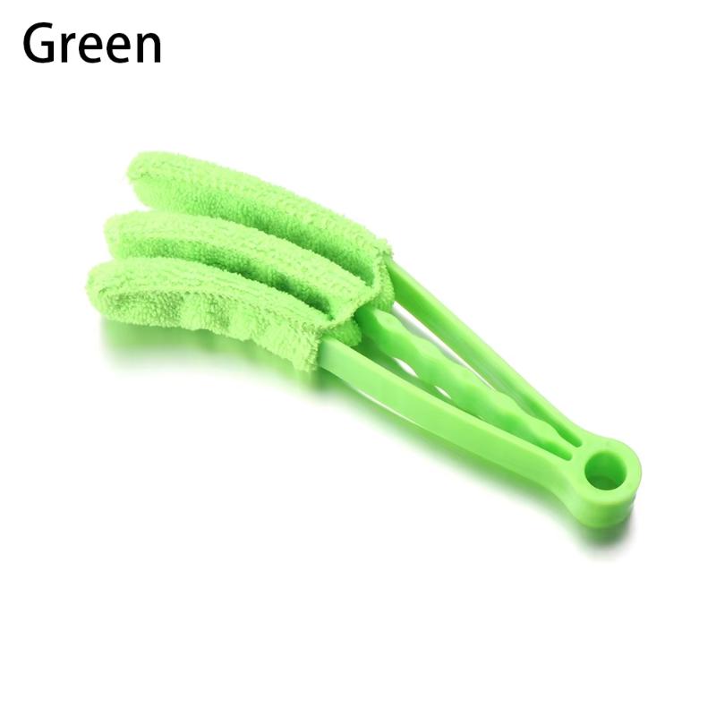Venetian Blind Duster Brush Microfiber Reusable Washable Cover Ergonomic Grip for Home Office Dust Cleaning