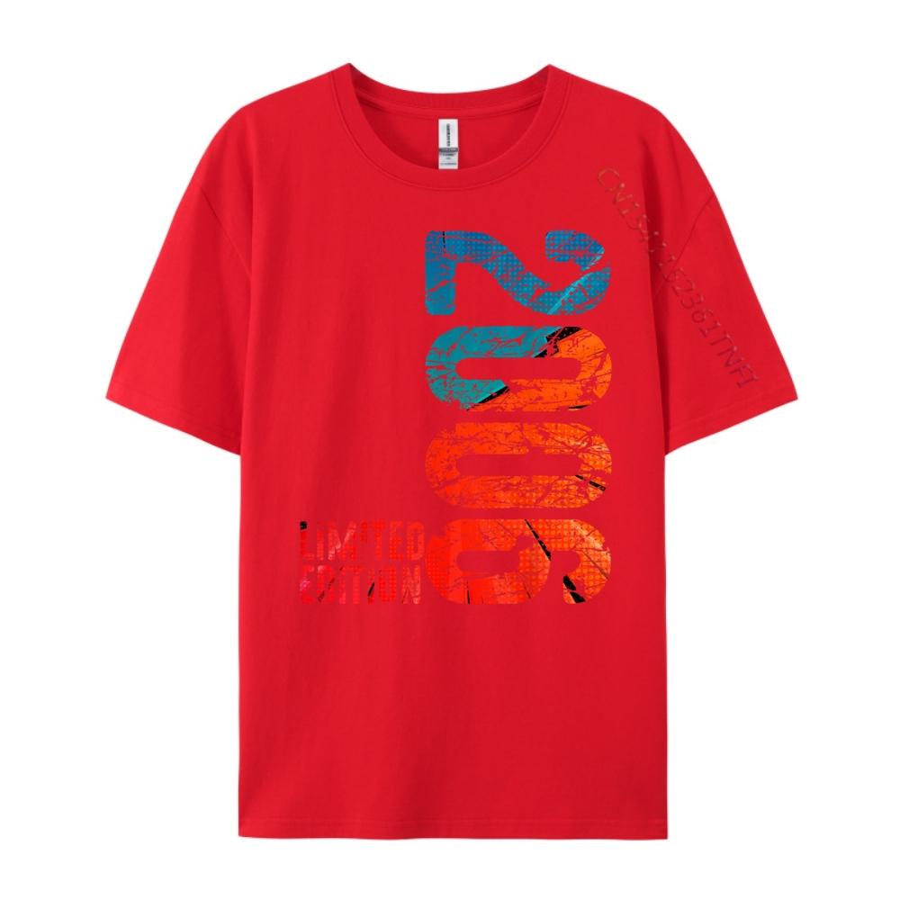18th Birthday Boy Girl 18 Years 2006 Mens Clothing 2025 Mans Anime Game Graphic Tee Original Mens TShirts S