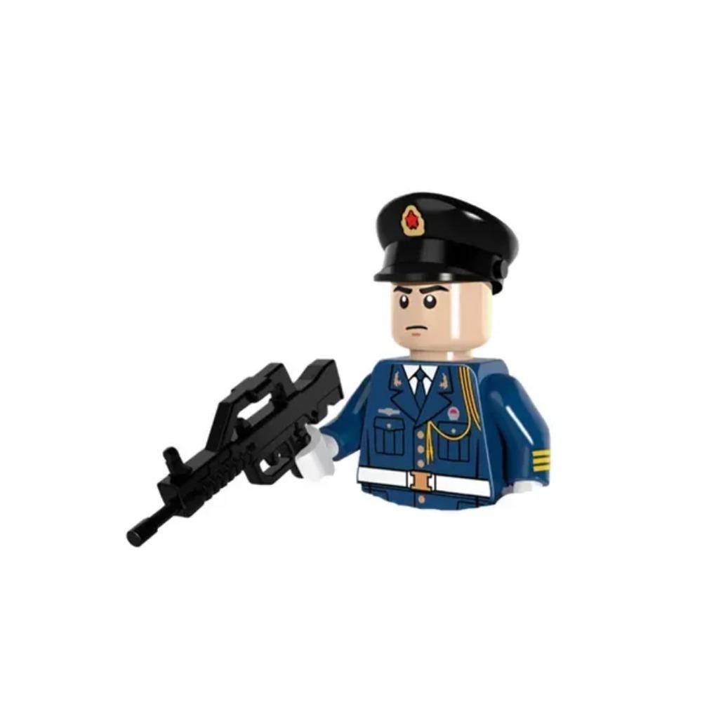 Modelové kostky Zombie Hazmat Guy MOC Sada kostek Dárky Hračky Pro Děti PG8081