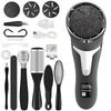 Electric Foot Pedicure Tool Set with Dust Collector LCD Display Safe Dead Skin Remover for Adult Home Foot Care