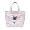 Kusguru Japan Parlor Suzuran-do Satin Print Bag, Women's, 258057, Pink